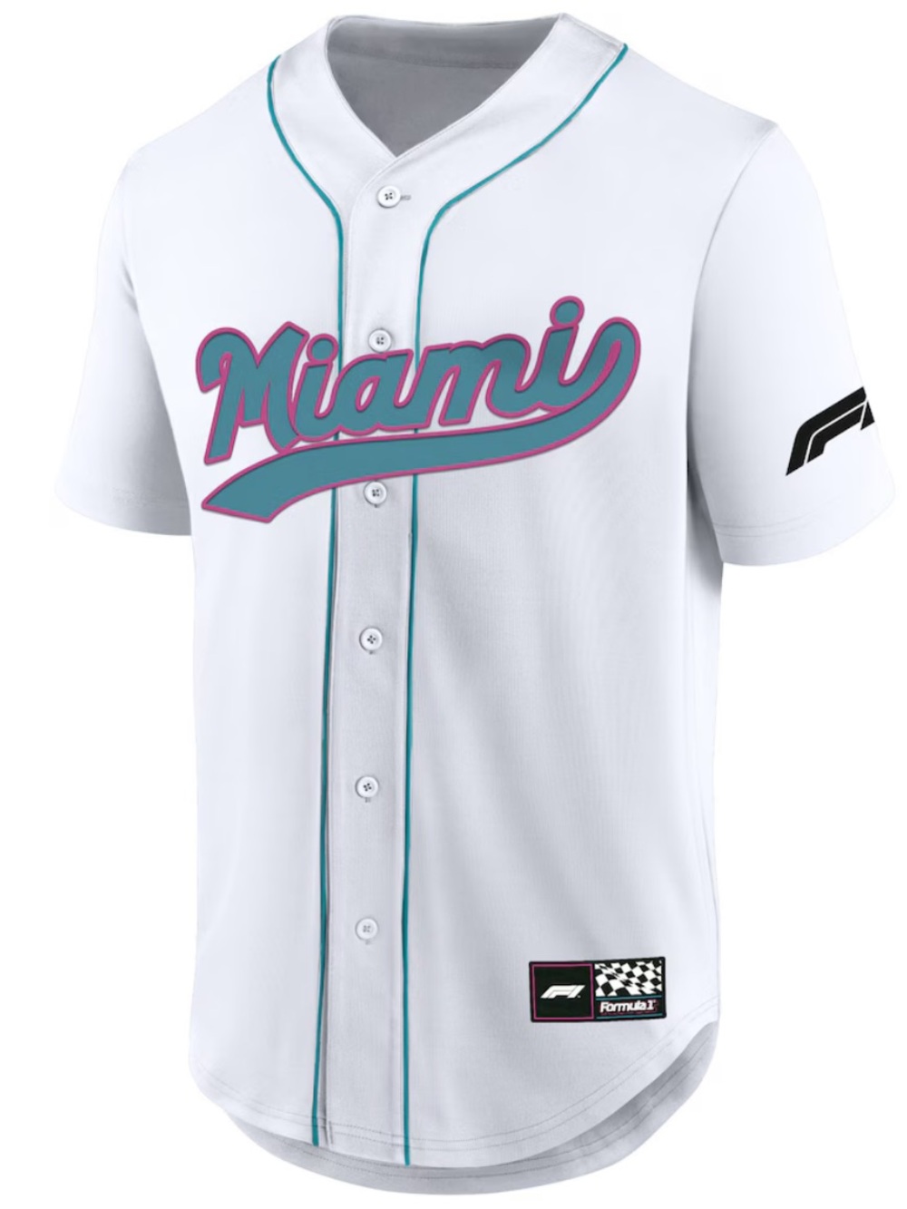 Formula 1 Miami Franchise Baseball Jersey -NWT